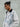 RETRO BASEBALL JACKET THORN ROSE DESIGN WITH DISTRESSED JEANS ENSEMBLE