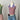 RIBBED KNIT TANK TOP WITH CONTRASTING STRAPS Y2K KNIT HALTER STYLE