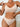 RIBBED LINGERIE SET: BROWN INTERCHANGEABLE BRA EVERYDAY WEAR