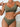 RIBBED LINGERIE SET: BROWN INTERCHANGEABLE BRA EVERYDAY WEAR