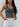 RIBBED TANK TOP WITH LACE TRIM - Y2K LACE SOLID COLOR FASHION