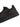ROUND TOE DRY BLACK LEATHER SNEAKERS