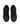 ROUND TOE DRY BLACK LEATHER SNEAKERS