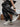 ROUND TOE HIGH SNEAKERS GRAY AND WHITE PAIR