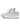 ROUND TOE HIGH SNEAKERS GRAY AND WHITE PAIR