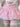 RUFFLED SKIRT - SWEET PINK LACE IN DARLINGAGA LOLITA STYLE