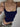 SCOOP NECK SLIM FIT TANK TOP IN NAVY BLUE WITH CAMOUFLAGE PANTS