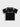 SHORT-SLEEVED BLACK AND WHITE SHIRT HOT TEE SHIRT HOT BLOOD