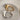 SILVER ABSTRACT HAIR CLAW ACCESSORY