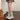 SILVER BALLET FLATS WITH CRISS-CROSS STRAPS BOOGZEL CLOTHING