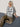 SILVER COURAGEOUS Y2K ALPHABET PATTERN SWEATER