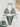 SILVER GLITTER SEQUIN Y2K BIKINI