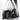 Black faux leather shoulder bag featured in Y2K Tote Bag for trendy daily adventures