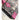 SNAKESKIN MESSENGER BAG ROSE RED ACCENT SOLID COLOR PATTERN