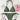 SOLID COLOR BIKINI SET WITH CLASSIC HALTER NECK AND LINING TEXTURE