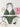 SOLID COLOR BIKINI SET WITH CLASSIC HALTER NECK AND LINING TEXTURE