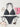 SOLID COLOR BIKINI SET WITH CLASSIC HALTER NECK AND LINING TEXTURE