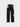 STRAIGHT LEG PANTS WITH SUSPENDERS AND STAR APPLIQUES