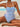 STRIPED BIKINI SET BLUE WHITE HIGH STRETCH FABRIC TEXTURE