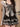 STRIPED DRESS WITH CARDIGAN ELASTANE FABRIC TEXTURE