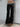 STRIPED FLARE LEG PANTS SPRING SUMMER