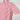 STRIPED POLO SHIRT WITH PINK COLLAR FOR MEN