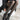 STRIPED TIGHTS ELEGANT CONTRAST SEAM LINE HOSIERY