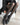 STRIPED TIGHTS ELEGANT CONTRAST SEAM LINE HOSIERY