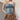 STUDDED DENIM BUSTIER TOP FAIRY GRUNGE