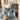 STUDDED DENIM HOBO BAG RETRO SINGLE SHOULDER BAG