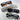 SUNGLASSES TRIO: BLACK FRAMES, DECORATIVE EYEWEAR