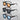 SUNGLASSES TRIO: BLACK FRAMES, DECORATIVE EYEWEAR