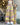 SUNSHINE STAR PRINT WIDE-LEG TROUSERS YELLOW STAR PRINT