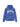 BLUE STAR-PATTERNED ZIP-UP HOODIE WITH STAR LETTER PRINT