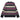 SWEATER BLUEBERRY BLISS OVERSIZED STRIPED FUZZY