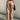 TAN CARGO PANTS WITH PATCH DETAILS AND LOW WAIST DESIGN