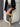 TAN KNEE-HIGH BOOTS FOR MAXI DENIM SKIRT STYLING