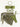 THREE-PIECE OLIVE GREEN HALTER MICRO BIKINI WITH PADDED CUPS AND ADJUSTABLE TIES