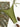 THREE-PIECE OLIVE GREEN HALTER MICRO BIKINI WITH PADDED CUPS AND ADJUSTABLE TIES