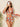 TIE-DYE BIKINI SET: ELEGANT V-NECK WITH ELASTANE FABRIC