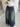 TIE DYE FLARED JEANS WOVEN COTTON BLEND