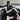 TRACKSUIT COLOR BLOCK Y2K STYLE BLACK WHITE