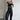TRACKSUIT COLOR BLOCK Y2K STYLE BLACK WHITE