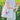 TULIP HEART CANVAS TOTE BAG EMBROIDERY AESTHETIC TOTE