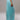 TURQUOISE SEQUIN HAREM WIDE LEG PANTS