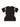 TWO-TONE CREW NECK TEE: PATTERNED LETTER PRINT, LOOSE FIT