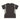 TWO-TONE CREW NECK TEE: PATTERNED LETTER PRINT, LOOSE FIT