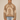 TWO-TONE FLEECE JACKET WITH OVERSIZED DROPPED SHOULDER DESIGN