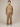 TWO-TONE PUFFER JACKET WITH BEIGE CONTRAST AND LUXURY CRINKLE NYLON