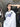 TWO-TONE T-SHIRT WITH BLUE RAGLAN - KOREAN VINTAGE Y2K STYLE